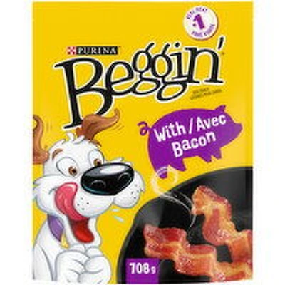 Purina Beggin' - Beggin'- with Bacon, Dog Treats, 708 Gram