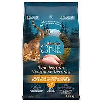 Purina - ONE True Instinct Grain Free Chicken, Dry Cat Food, 1.45 Kilogram