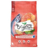 Purina - Beyond Simply Salmon & Whole Brown Rice Recipe, Dry Cat Food, 1.36 Kilogram