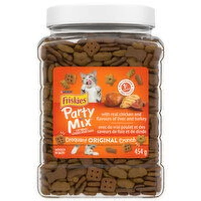 Purina - Friskies Party Mix Original Crunch Cat Treat, 454 Gram