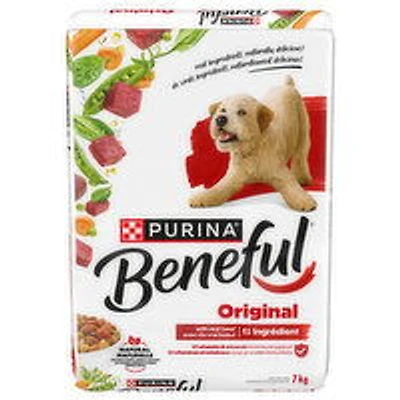 Purina - Baneful Originals With Real Beef Dry Dog Food, 7 Kilogram