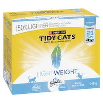 Purina - Tidy Cats LightWeight with Glade Clear Springs Multi-Cat, Clumping Cat Litter kg
