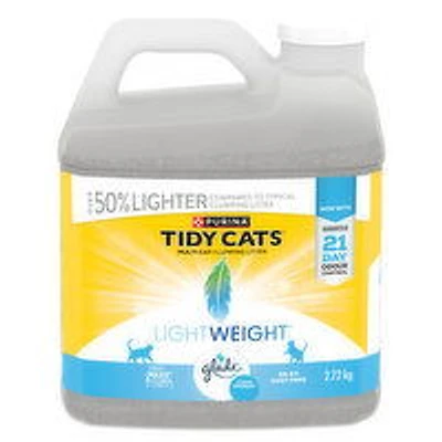 Purina - Tidy Cats Light Weight with Glade Clear Springs Multi-Cat, Clumping Cat Litter, 2.72 Kilogram