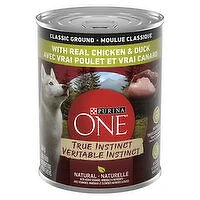 Purina - One True Instinct Classic Ground Chicken & Duck Wet Dog Food, 368 Gram