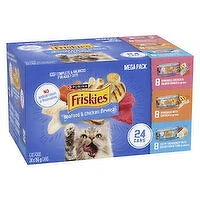 Purina - Friskies Chicken & Seafood Variety Pack 156g Cans, 24 Each