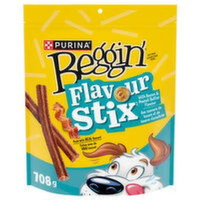 Purina - Beggin Stix Bacon& Peanut Butter Flvr, 708 Gram