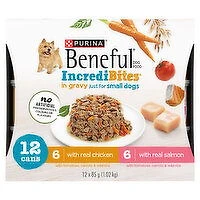 Beneful - Beneful Incredibites Gravy Variety Pack, 12 Each