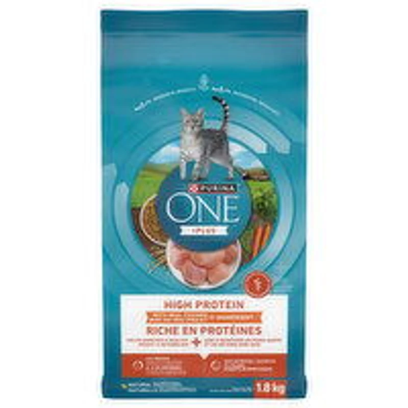 Purina - One Purina High Protein ChickenCat, 1.8 Kilogram