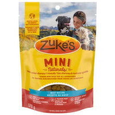 Zuke's - Mini Naturals Dog Treats Beef Recipe, 170 Gram