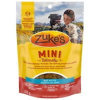 Zuke's - Mini Naturals Dog Treats Beef Recipe, 170 Gram
