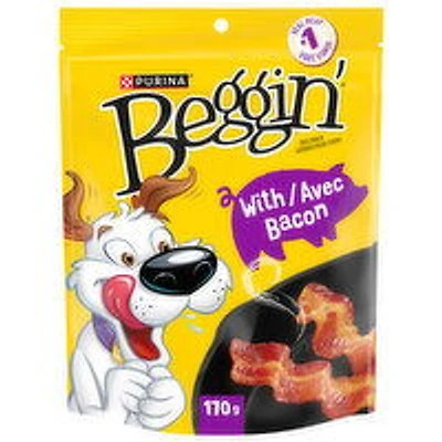 Purina - Beggin' with Bacon, Dog Treats, 170 Gram