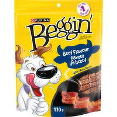 Purina - Beggin' Beef Flavour, Dog Treats, 170 Gram