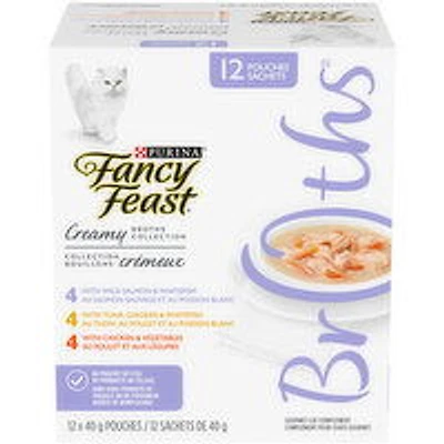 Purina - Fancy Feast Broths Creamy, 480 Gram