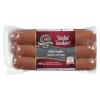 Grimm's - Sizzlin Smokies All Beef, 450 Gram