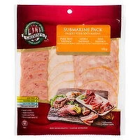 Grimms - Submarine Sliced Deli Pack, 175 Gram