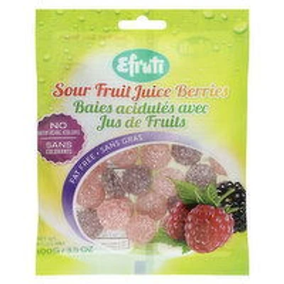 Efruti - Fruit Juice Sour Berries, 100 Gram