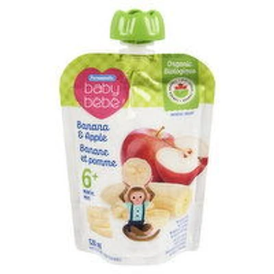 Personnelle - Baby Organic 6M BAN/APPLE Strained, 128 Millilitre