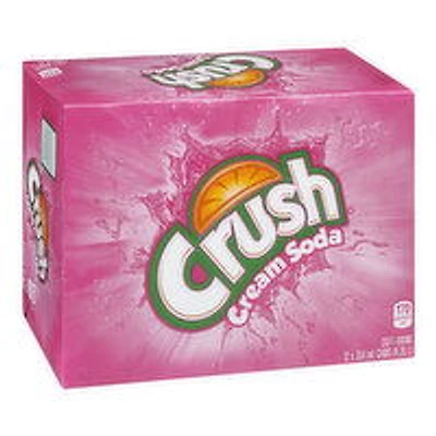 Crush - Cream Soda, 12 Each
