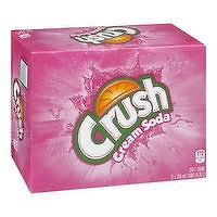Crush - Cream Soda, 12 Each