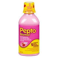 Pepto Bismol - 5 Symptom Relief Cherry Flavour, 480 Millilitre