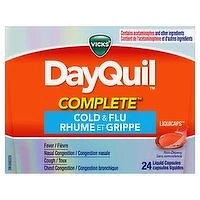 VICKS - DayQuil Complete Liquid cap, 24 Each