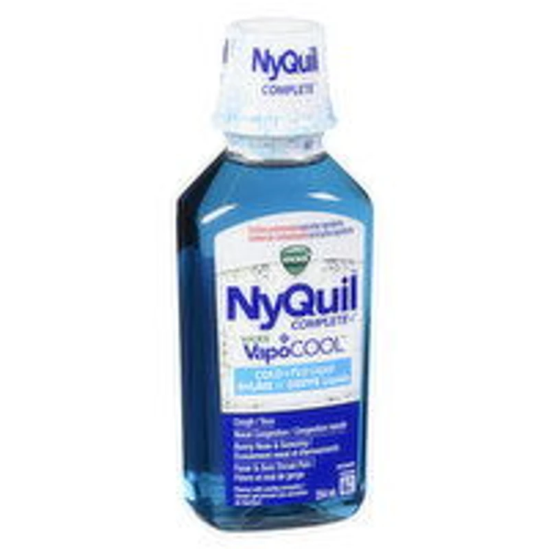 Vicks - Nyquil Complete Vapocool Cold & Flu Liquid, 354 Millilitre