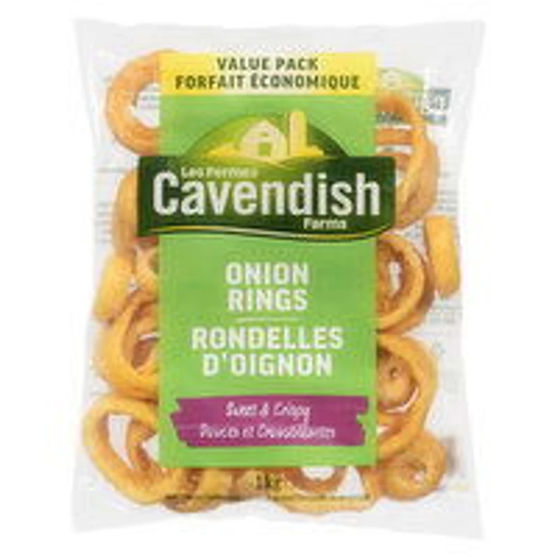 Cavendish - Battered Onion Rings, 1 Kilogram