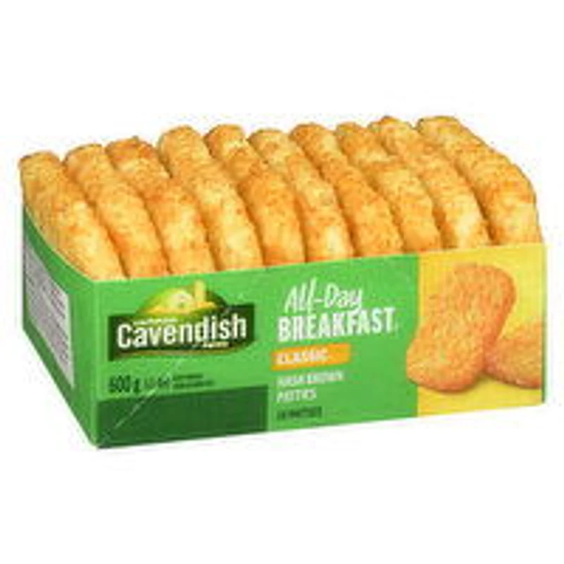 Cavendish - Potato Patties, 10 Each