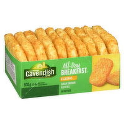 Cavendish - Potato Patties, 10 Each