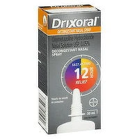 Drixoral - Decongestant Nasal Spray 12 Hour, 30 Millilitre