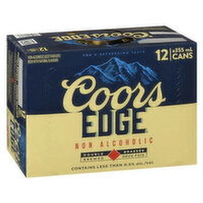 Molson - Coors Edge Non-Alcoholic Beer, 12 Each