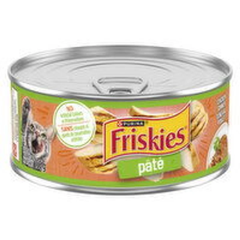 Purina - Friskies Wet Cat Food, Pate Chicken Dinner, 156 Gram