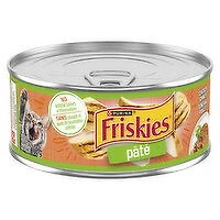 Purina - Friskies Wet Cat Food, Pate Chicken Dinner, 156 Gram