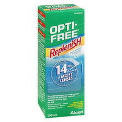 Opti Free - Replenish Multi Purpose Contact Lens Solution, 300 Millilitre