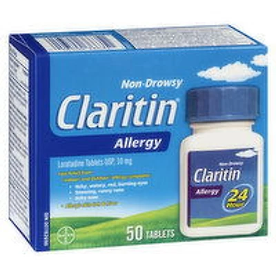 Claritin - Non Drowsy Allergy Tablets 24r, 50 Each