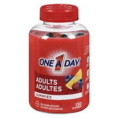 One A Day - Adult Gummies, 130 Each