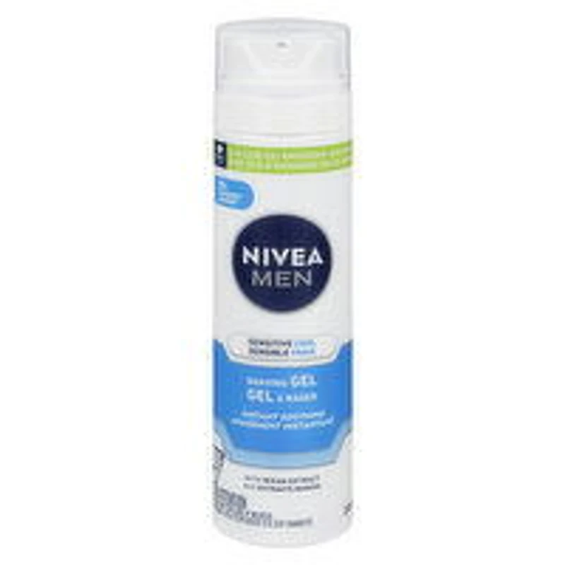 Nivea - Men Sensitive Skin Cooling Shaving Gel, 200 Millilitre