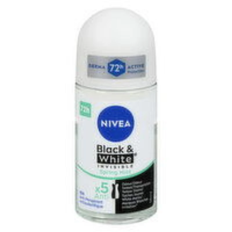 Nivea - Invisible B&W Antiperspirant/Deod Spring Mist, 50 Millilitre