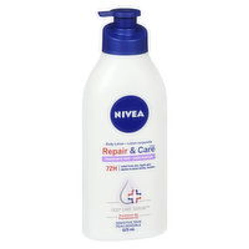 NIVEA - Repair & Care Body Lotion - Fragrance Free, 625 Millilitre