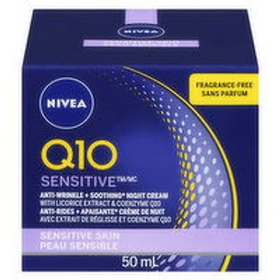 Nivea - Q10 Power Anti-Wrinkle +Firming Night Moisturizer, 50 Millilitre