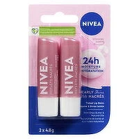 NIVEA - Pearly Shine Lip Balm Duo, 2 Each