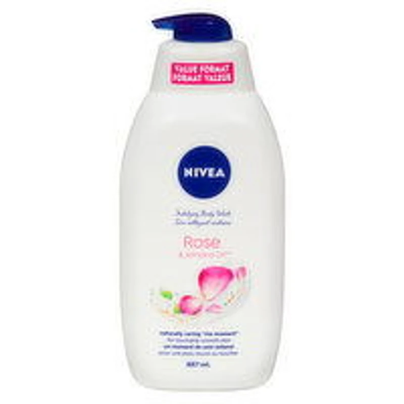 Nivea - Indulging Body Wash - Rose and Almond Oil, Value Format, 887 Millilitre