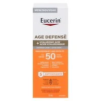 Eucerin - Age Defense Lightweight Lotion Broad Spectrum SPF 50, 75 Millilitre