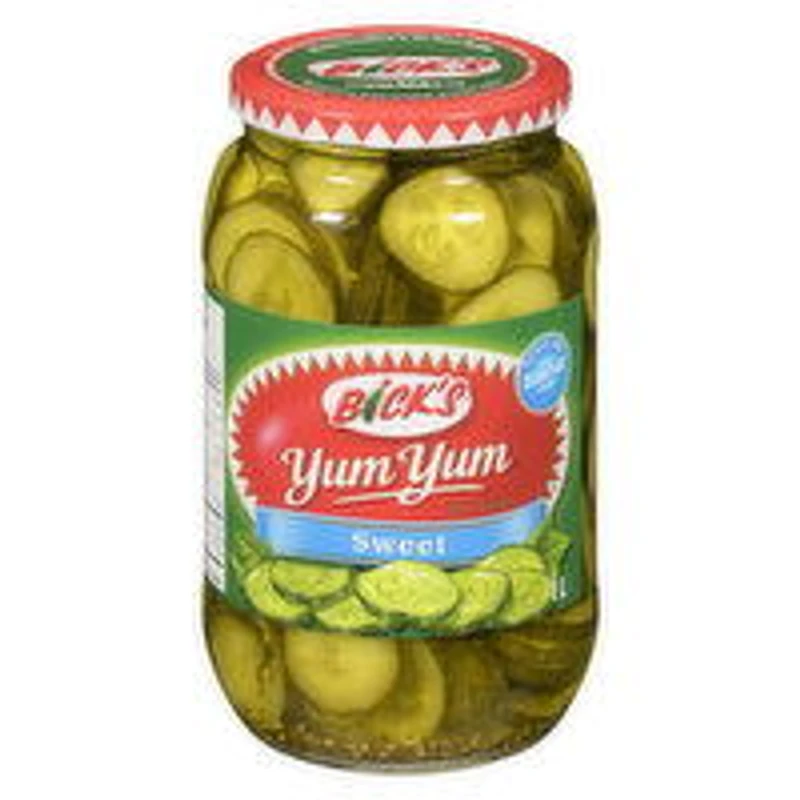 Bicks - Sweet Yum Yum Pickles, 1 Litre