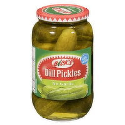 Bick's - No Garlic Dill Pickles, 1 Litre