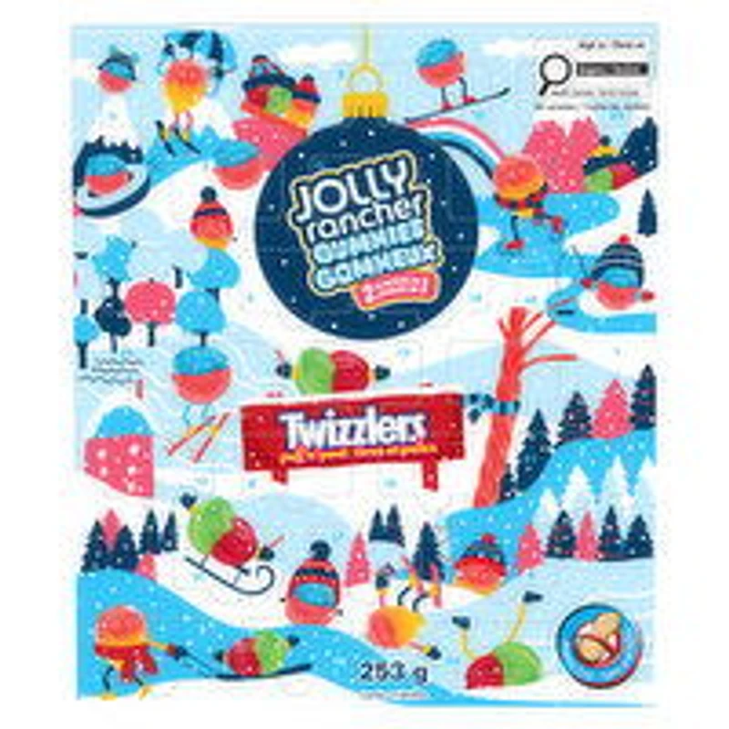 Twizzlers - Pull n'peel and Jolly Rancher Calendar, 253 Gram