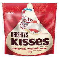 Hershey - Kisses Candy Cane Chocolates, 180 Gram