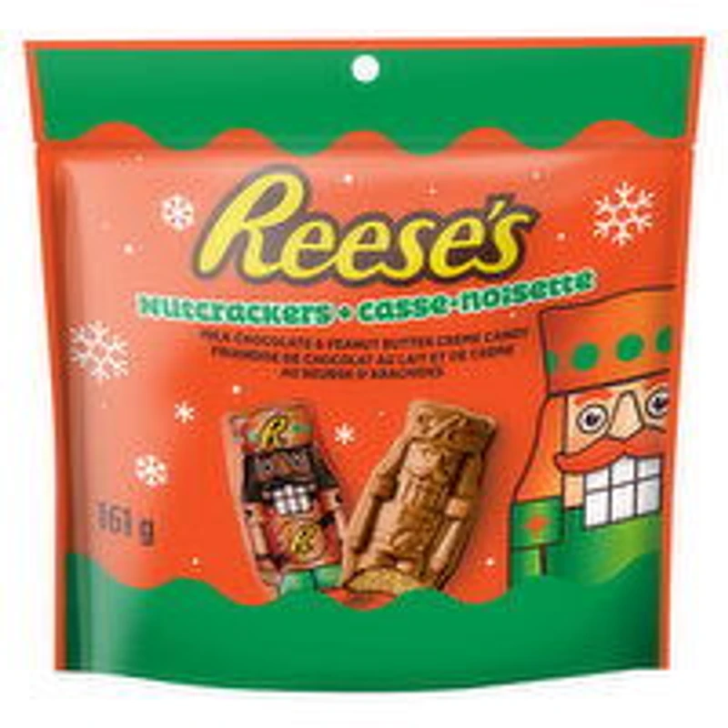 Hershey's - Reese's Chocolate Nutcrackers Milk Chocolate & Peanut Butter Creme Candy, 161 Gram