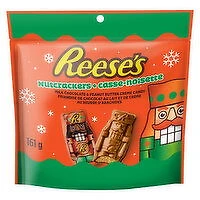 Hershey's - Reese's Chocolate Nutcrackers Milk Chocolate & Peanut Butter Creme Candy, 161 Gram