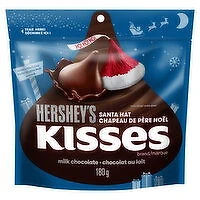 HERSHEY'S - Kisses Santa Hat Chocoaltes, 180 Gram